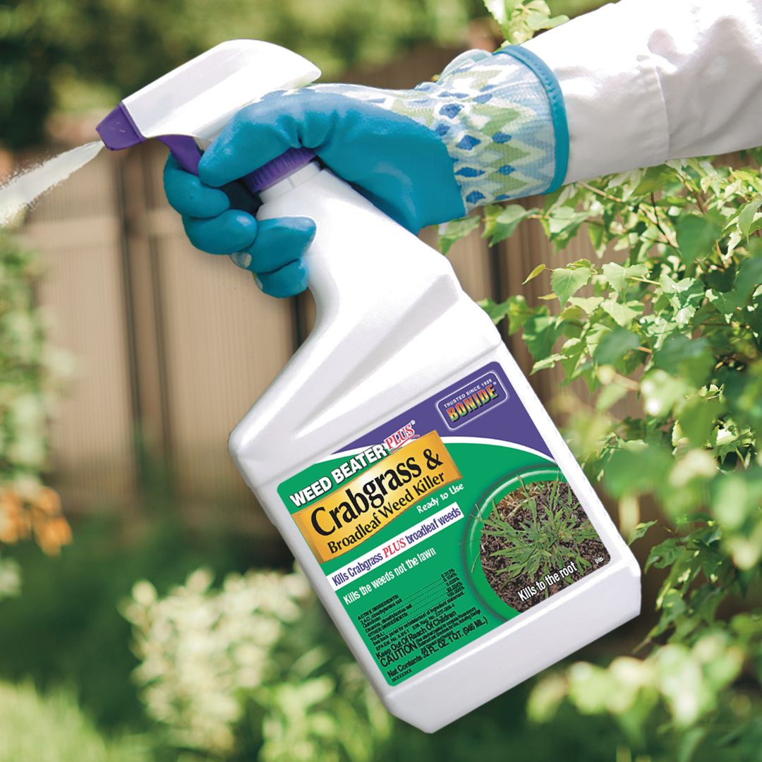 Weed Beater Plus Crabgrass & Broadleaf Weed Killer Spray – Bonide – 32 oz